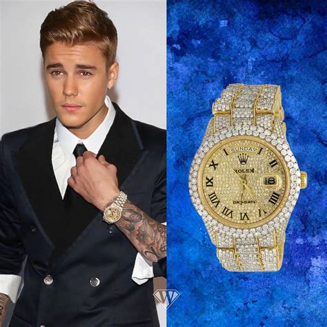 justin bieber rolex watch price|Justin Bieber watches.